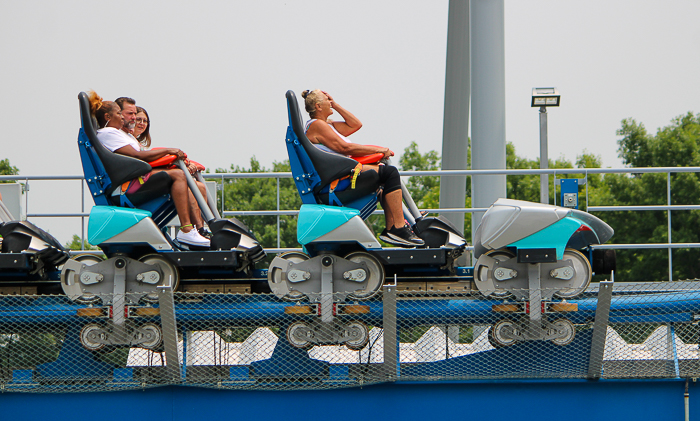 The Orion Roller Coaster at Kings Island, Kings island, Ohio