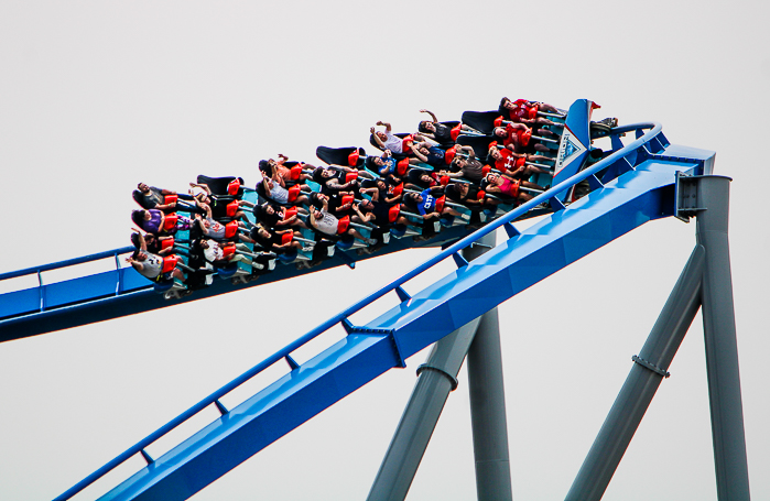 The Orion Rollercoaster at Kings Island, Kings island, Ohio