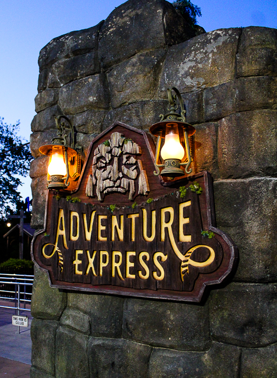 The Adventure Express rollerocaster at Kings Island, Kings island, Ohio