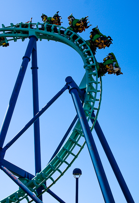 The Invertigo rollerocaster at Kings Island, Kings island, Ohio