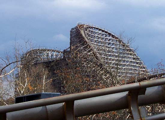 The Son Of Beast Roller Coaster at Paramount's Kings Island, Kings Mills, Ohio