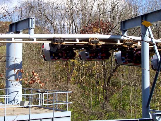 The Top Gun Roller Coaster at Paramount's Kings Island, Kings Mills, Ohio