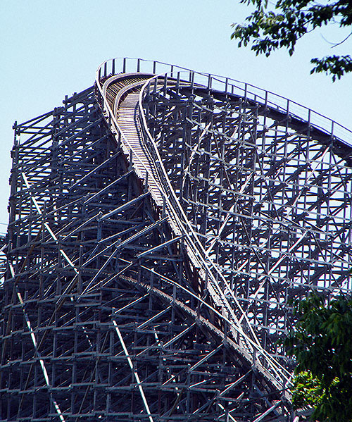 Son of Beast Roller Coaster at Kings Island, Kings Mills, Ohio