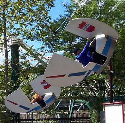 The Flyers at Knoebels Amusement Resort