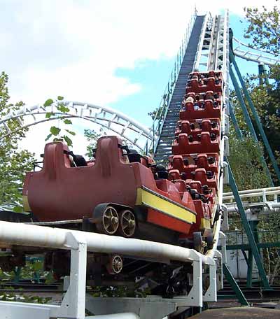 Whirlwind Rollercoaster at Knoebels Amusement Resort