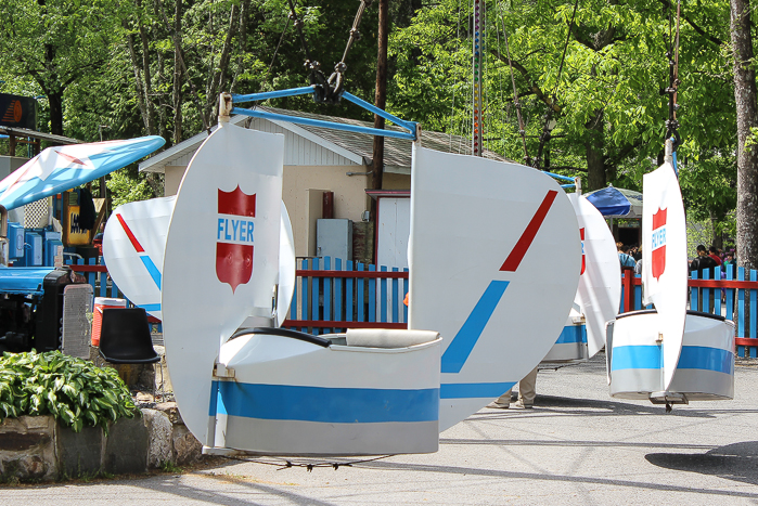 The Flyers at Knoebels Amusement Resort, Elysburg, Pennsylvania