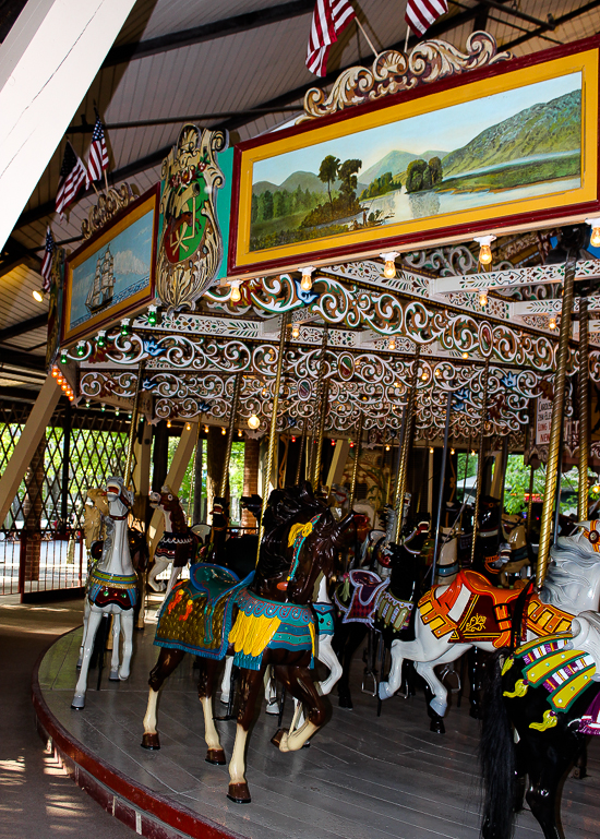 The Grand Carousel at Knoebels Amusement Resort, Elysburg, Pennsylvania