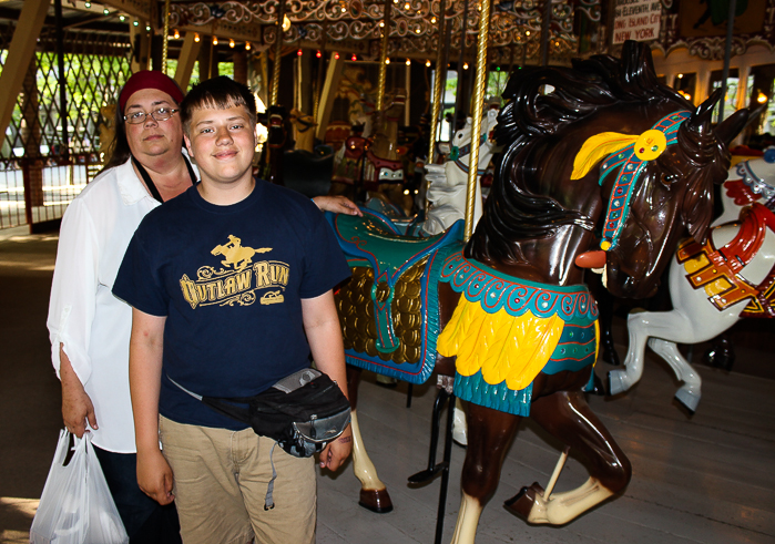 The Grand Carousel at Knoebels Amusement Resort, Elysburg, Pennsylvania