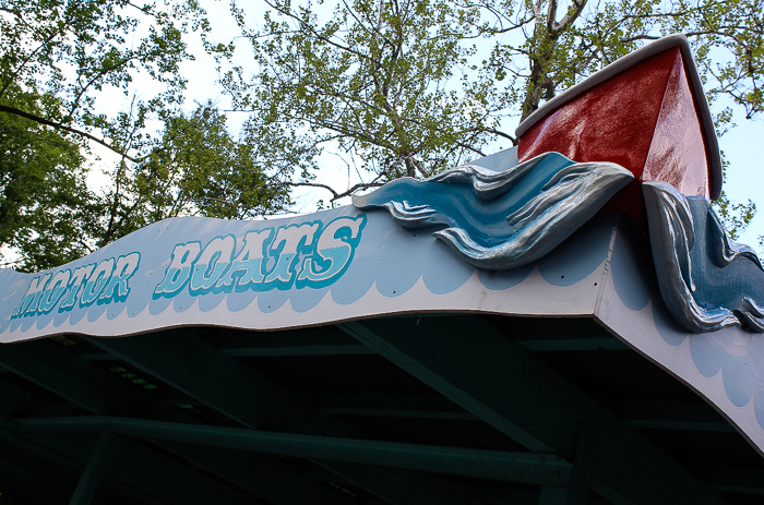 The Motor Boats at Knoebels Amusement Resort, Elysburg, Pennsylvania