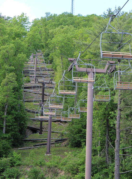 The Sky Ride at Knoebels Amusement Resort, Elysburg, Pennsylvania