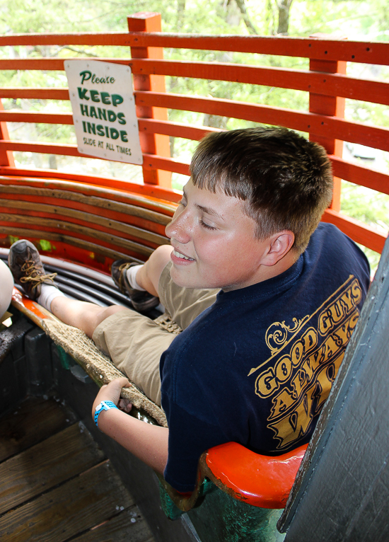  The Sky Slide at Knoebels Amusement Resort, Elysburg, Pennsylvania