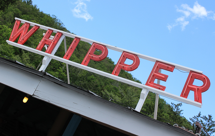 The Whipper at Knoebels Amusement Resort, Elysburg, Pennsylvania