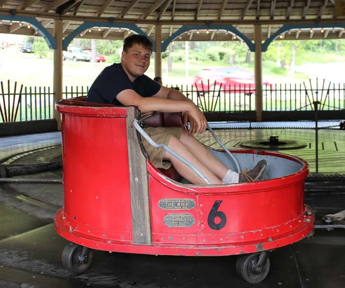 The Whipper at Knoebels Amusement Resort, Elysburg, Pennsylvania