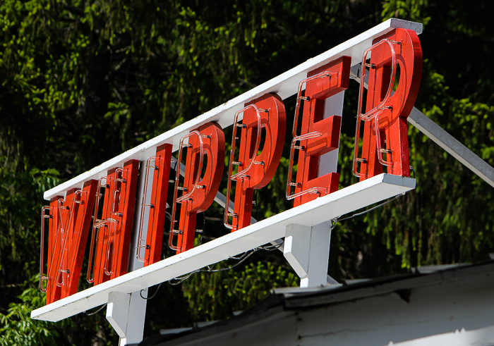 The Whipper at Knoebels Amusement Resort, Elysburg, Pennsylvania