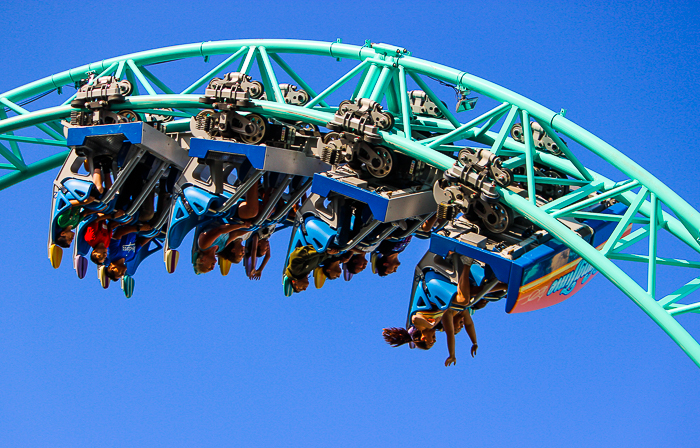 The Hang Time Rollercoaster - The American Coaster Enthusiasts Coaster Con 42 at Knott's Berry Farm, Buena Park, California