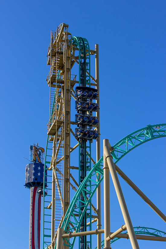 The Hang Time Rollercoaster - The American Coaster Enthusiasts Coaster Con 42 at Knott's Berry Farm, Buena Park, California