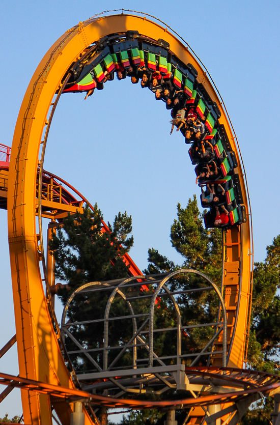 The Montezoomas Revenge Rollercoaster  - The American Coaster Enthusiasts Coaster Con 42 at Knott's Berry Farm, Buena Park, California