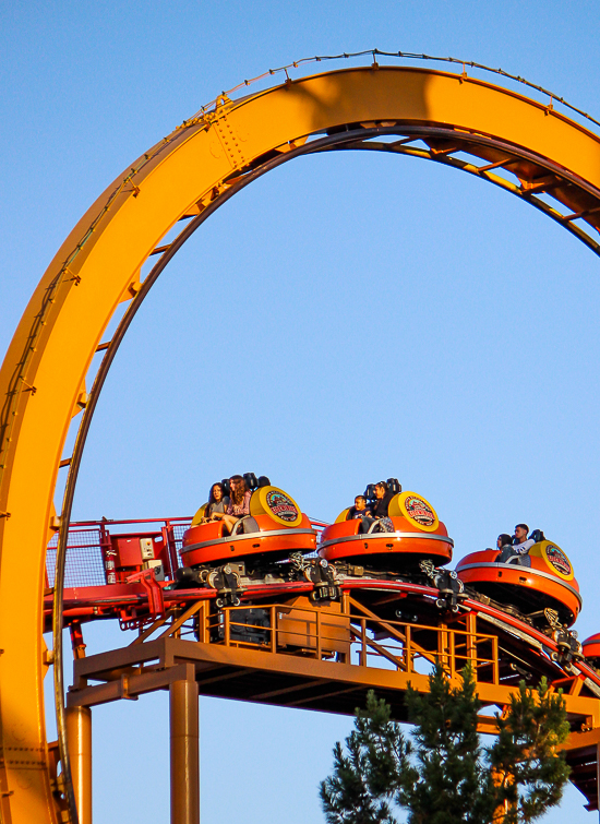 The Montezoomas Revenge Rollercoaster  - The American Coaster Enthusiasts Coaster Con 42 at Knott's Berry Farm, Buena Park, California