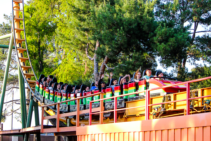 The Montezoomas Revenge Rollerocaster - The American Coaster Enthusiasts Coaster Con 42 at Knott's Berry Farm, Buena Park, California