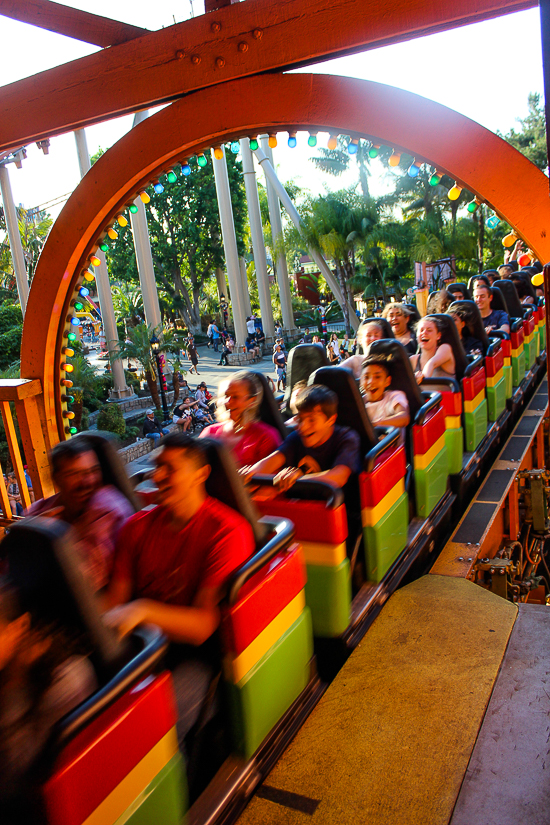 The Montezoomas Revenge Rollercoaster  - The American Coaster Enthusiasts Coaster Con 42 at Knott's Berry Farm, Buena Park, California