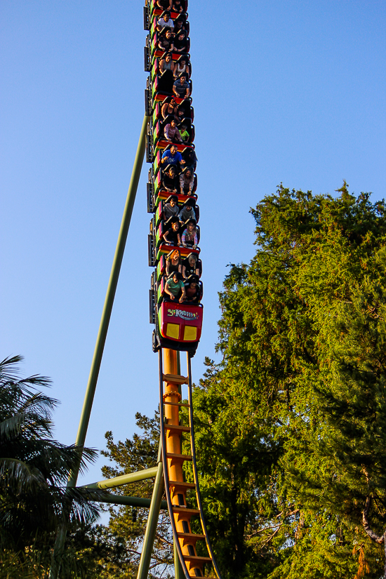 The Montezoomas Revenge Rollercoaster - The American Coaster Enthusiasts Coaster Con 42 at Knott's Berry Farm, Buena Park, California