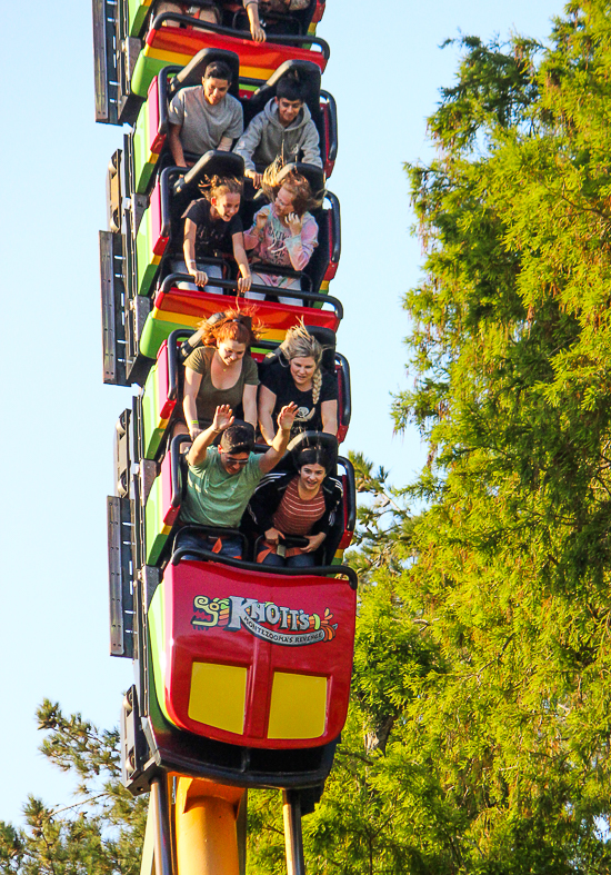  The Montezoomas Revenge Rollercoaster - The American Coaster Enthusiasts Coaster Con 42 at Knott's Berry Farm, Buena Park, California