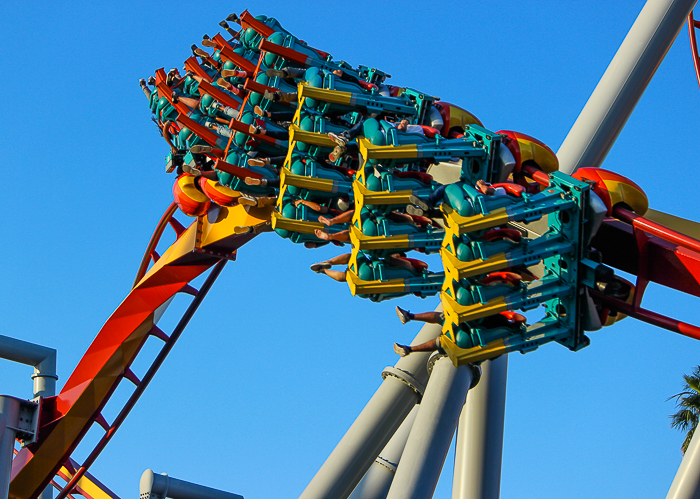 The Silver Bullet Rollercoaster -  The American Coaster Enthusiasts Coaster Con 42 at Knott's Berry Farm, Buena Park, California