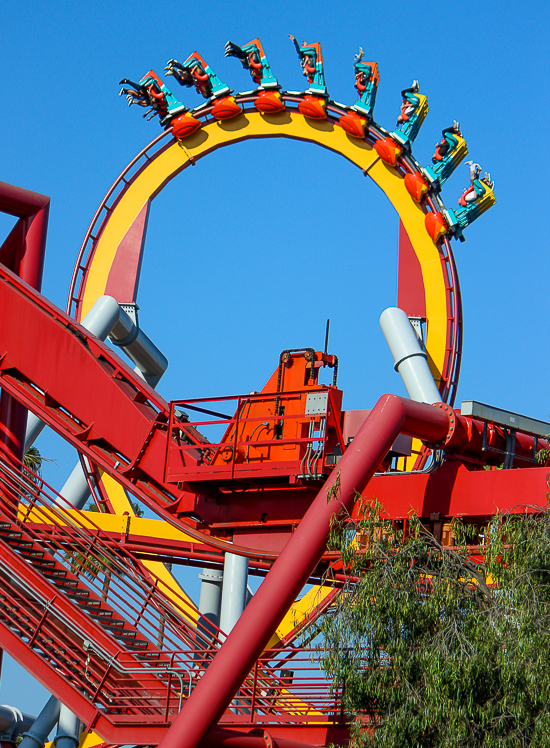 The Silver Bullet Rollercoaster - The American Coaster Enthusiasts Coaster Con 42 at Knott's Berry Farm, Buena Park, California