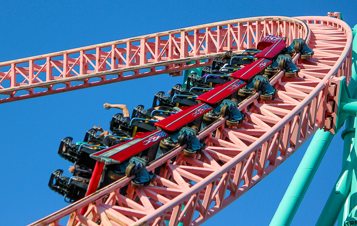 The Xcelerator Rollerocaster - The American Coaster Enthusiasts Coaster Con 42 at Knott's Berry Farm, Buena Park, California