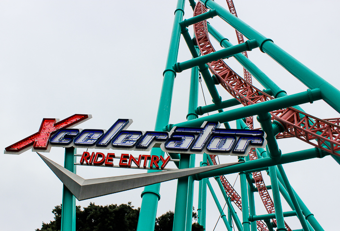 The Xcelerator Rollercoaster  - The American Coaster Enthusiasts Coaster Con 42 at Knott's Berry Farm, Buena Park, California