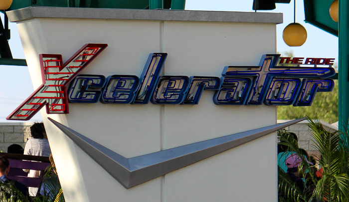 The Xcelertor Rollercoaster - The American Coaster Enthusiasts Coaster Con 42 at Knott's Berry Farm, Buena Park, California