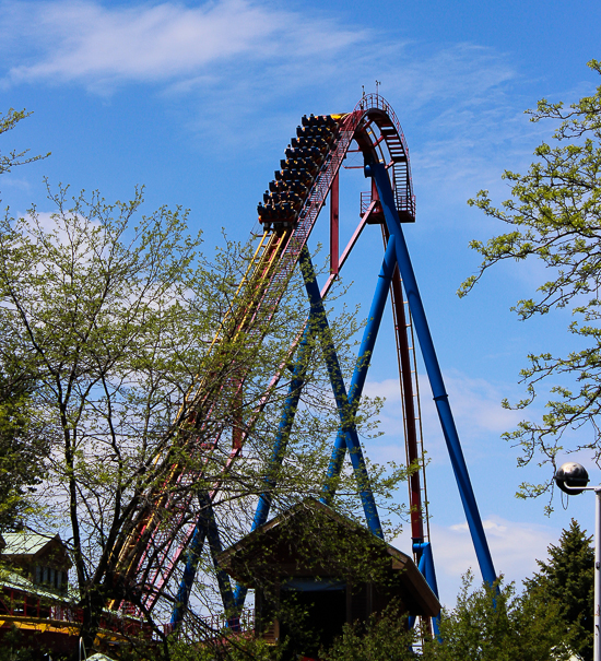 Goliath rollercoaster at La Ronde, Montreal, Quebec