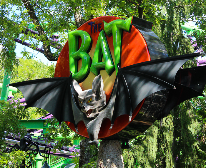 The Bat Roller Coaster at Lagoon Amusement Park, Farmington, Utah