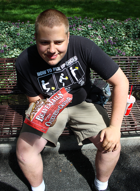 Beavertails at Lagoon Amusement Park, Farmington, Utah