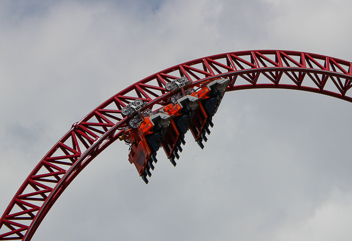 The Cannibal Roller Coaster at Lagoon Amusement Park, Farmington, Utah