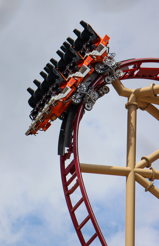 The Cannibal Roller Coaster at Lagoon Amusement Park, Farmington, Utah