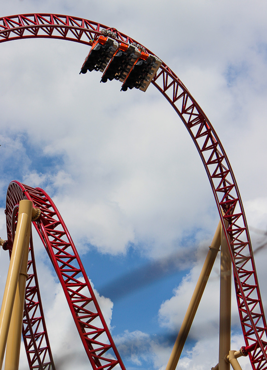 The Cannibal Roller Coaster at Lagoon Amusement Park, Farmington, Utah