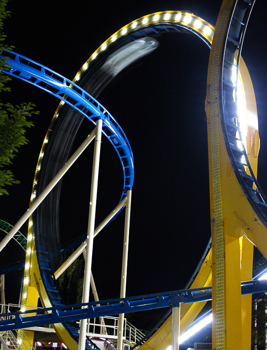  The Colossus The Fire Dragon Roller Coaster at Lagoon Amusement Park, Farmington, Utah