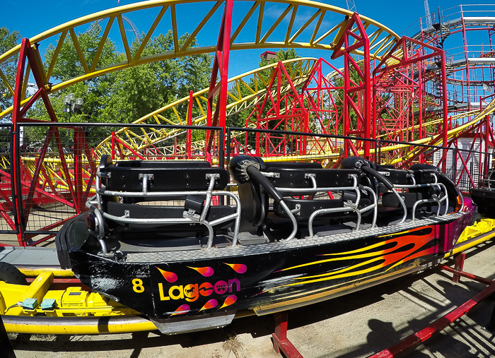 The Jet Star 2 Roller Coaster at Lagoon Amusement Park, Farmington, Utah