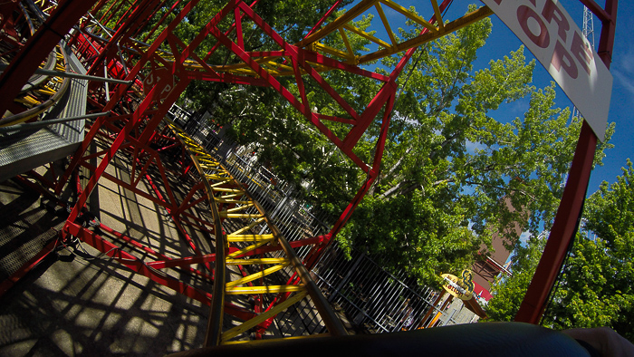 The Jet Star 2 Roller Coaster at Lagoon Amusement Park, Farmington, Utah