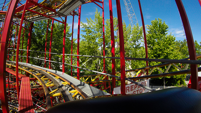  The Jet Star 2 Roller Coaster at Lagoon Amusement Park, Farmington, Utah