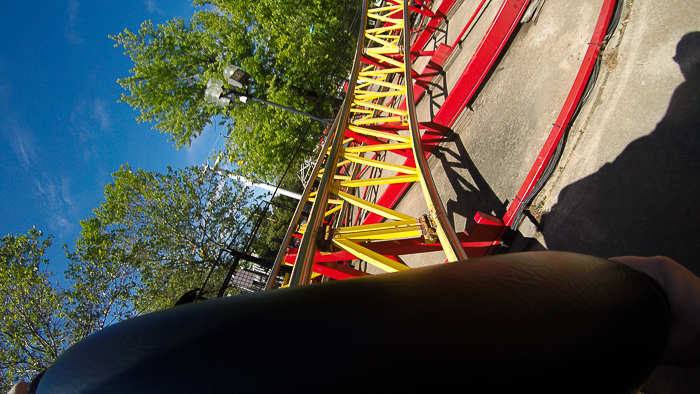 The Jet Star 2 Roller Coaster at Lagoon Amusement Park, Farmington, Utah