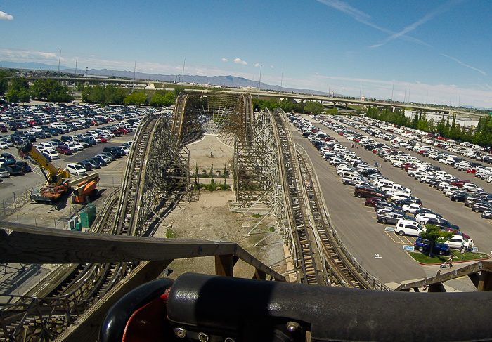 The Roller Coaster at Lagoon Amusement Park, Farmington, Utah