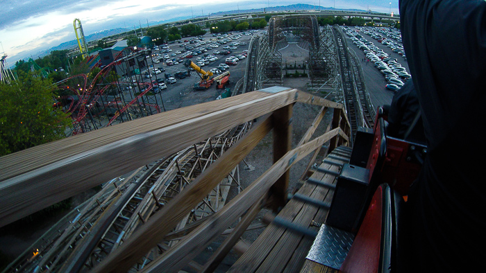 The Roller Coaster at Lagoon Amusement Park, Farmington, Utah