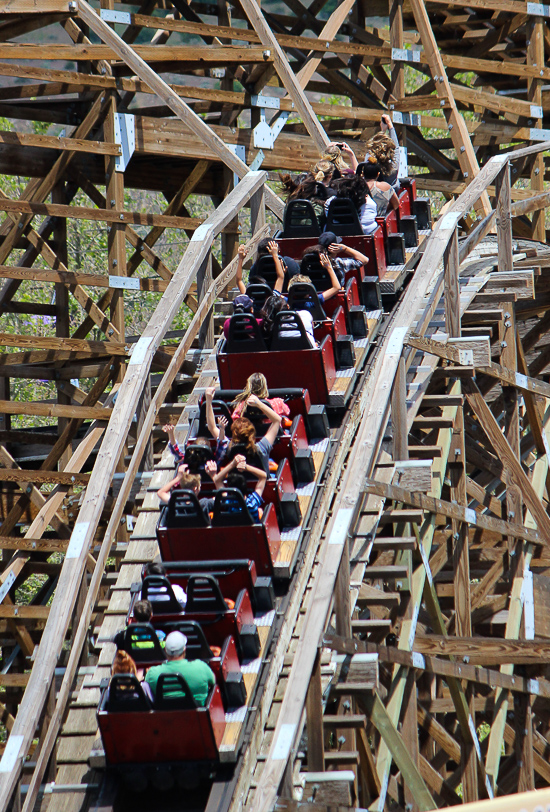 The Roller Coaster at Lagoon Amusement Park, Farmington, Utah