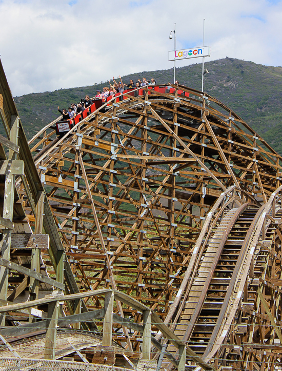 The Roller Coaster at Lagoon Amusement Park, Farmington, Utah