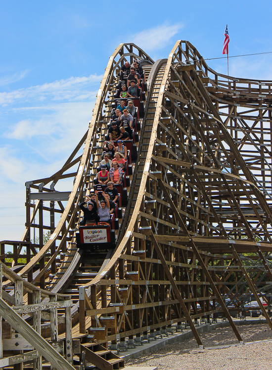 The Roller Coaster at Lagoon Amusement Park, Farmington, Utah