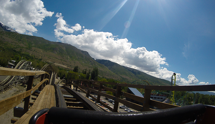 The Roller Coaster at Lagoon Amusement Park, Farmington, Utah