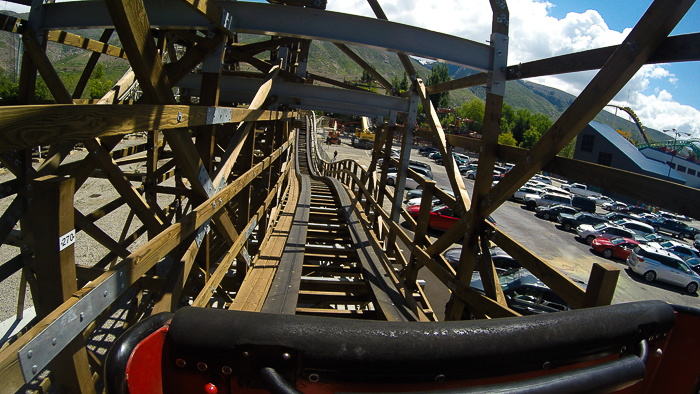 The Roller Coaster at Lagoon Amusement Park, Farmington, Utah