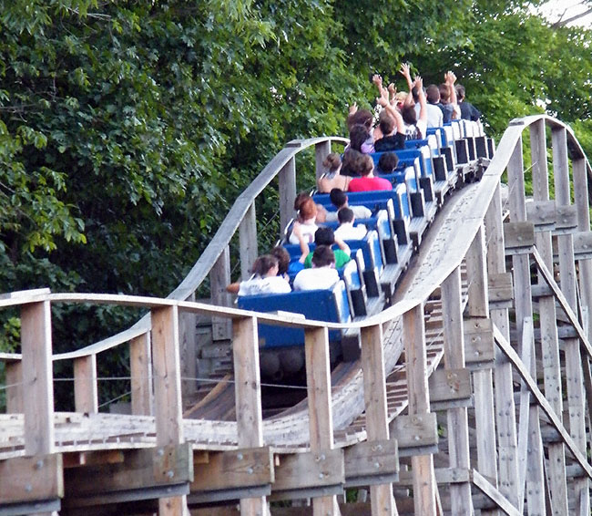 Boulder Dash Mountain Coaster at Lake Compounce, Bristol, Connecticut